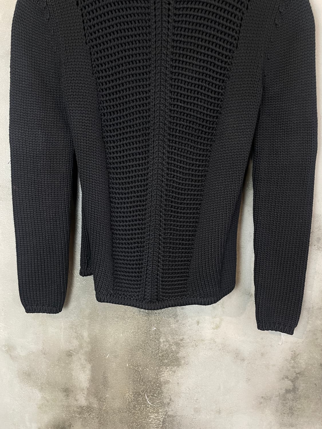 헬무트랭 텍스처드 패널 니트 상품이미지4