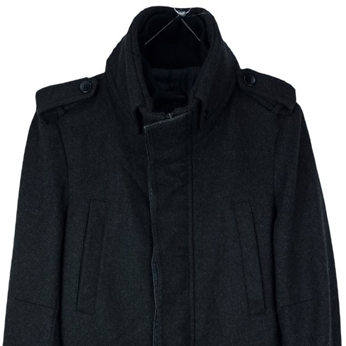 [솔리드옴므] 필드 야상 오마주 모직 코트 P01249 상품이미지4