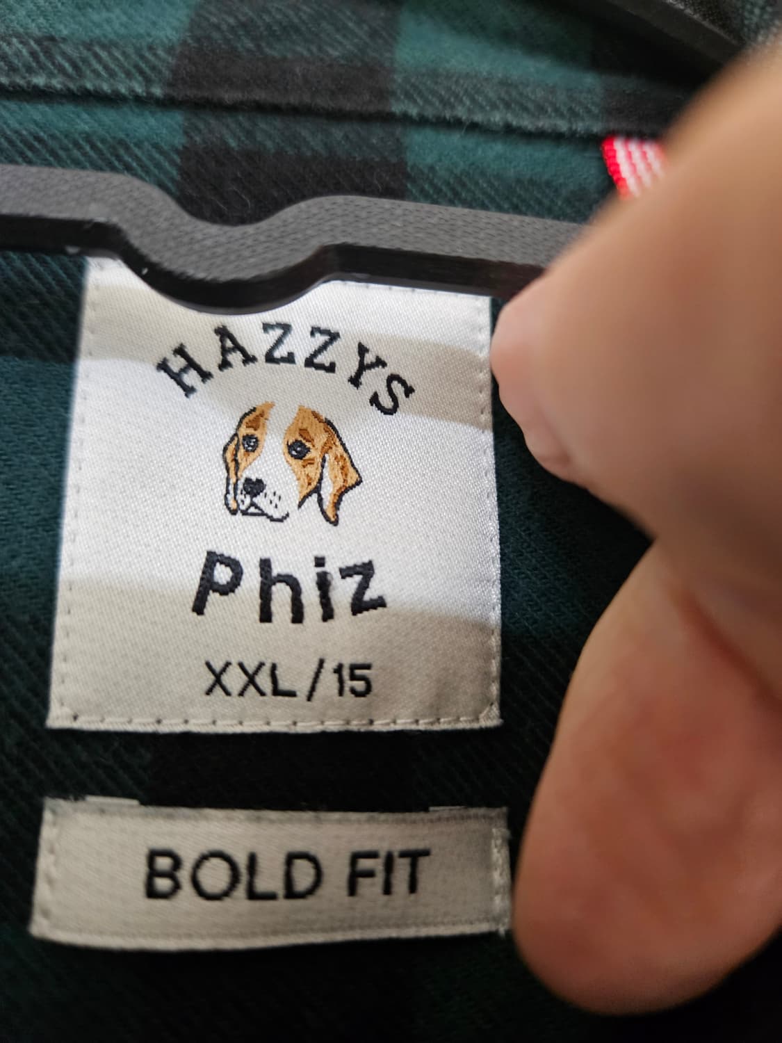 헤지스 플란넬 셔츠 상품이미지3