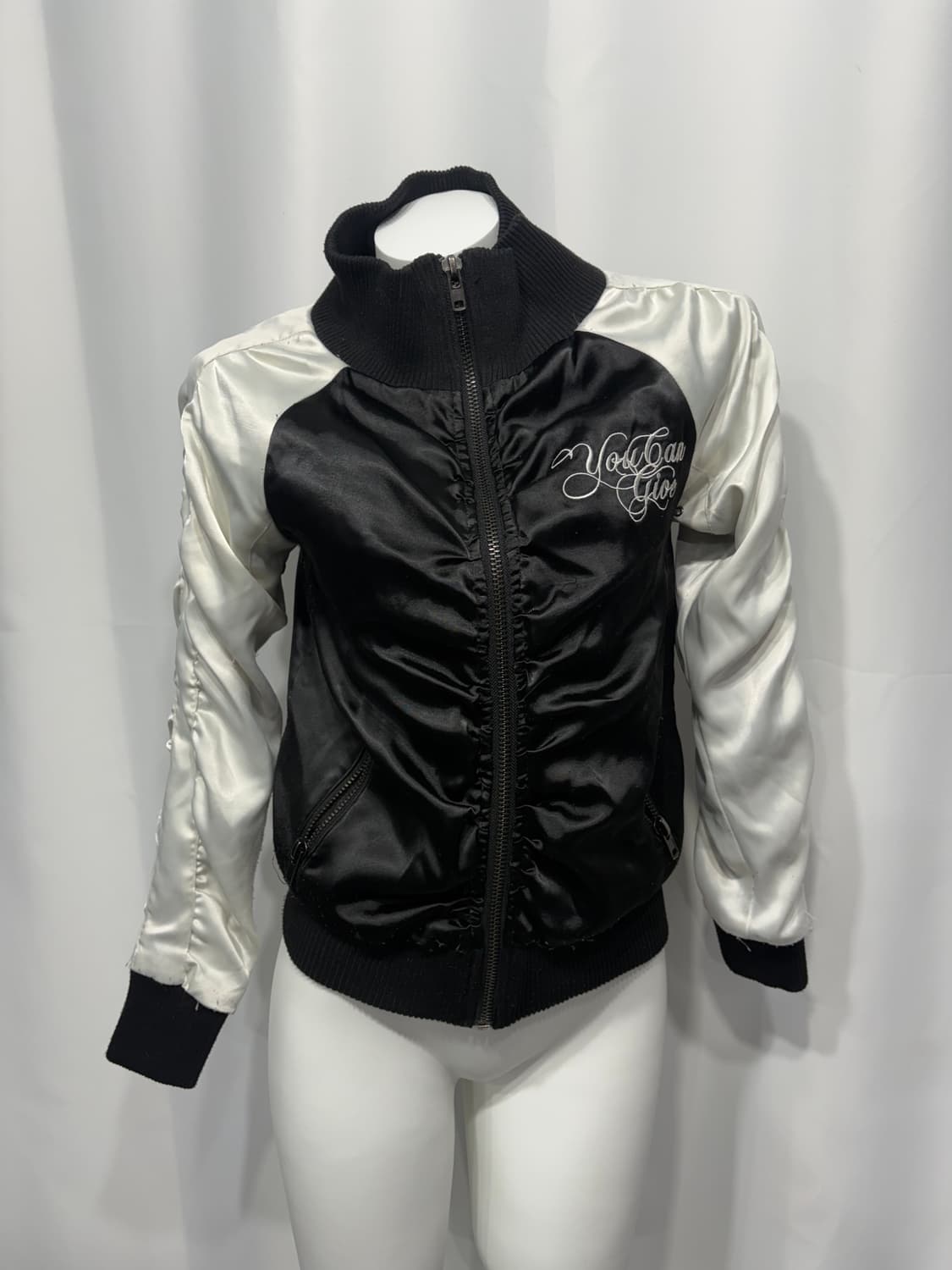 🎸블랙 레터링 디테일 스카쟌🎸 상품이미지6