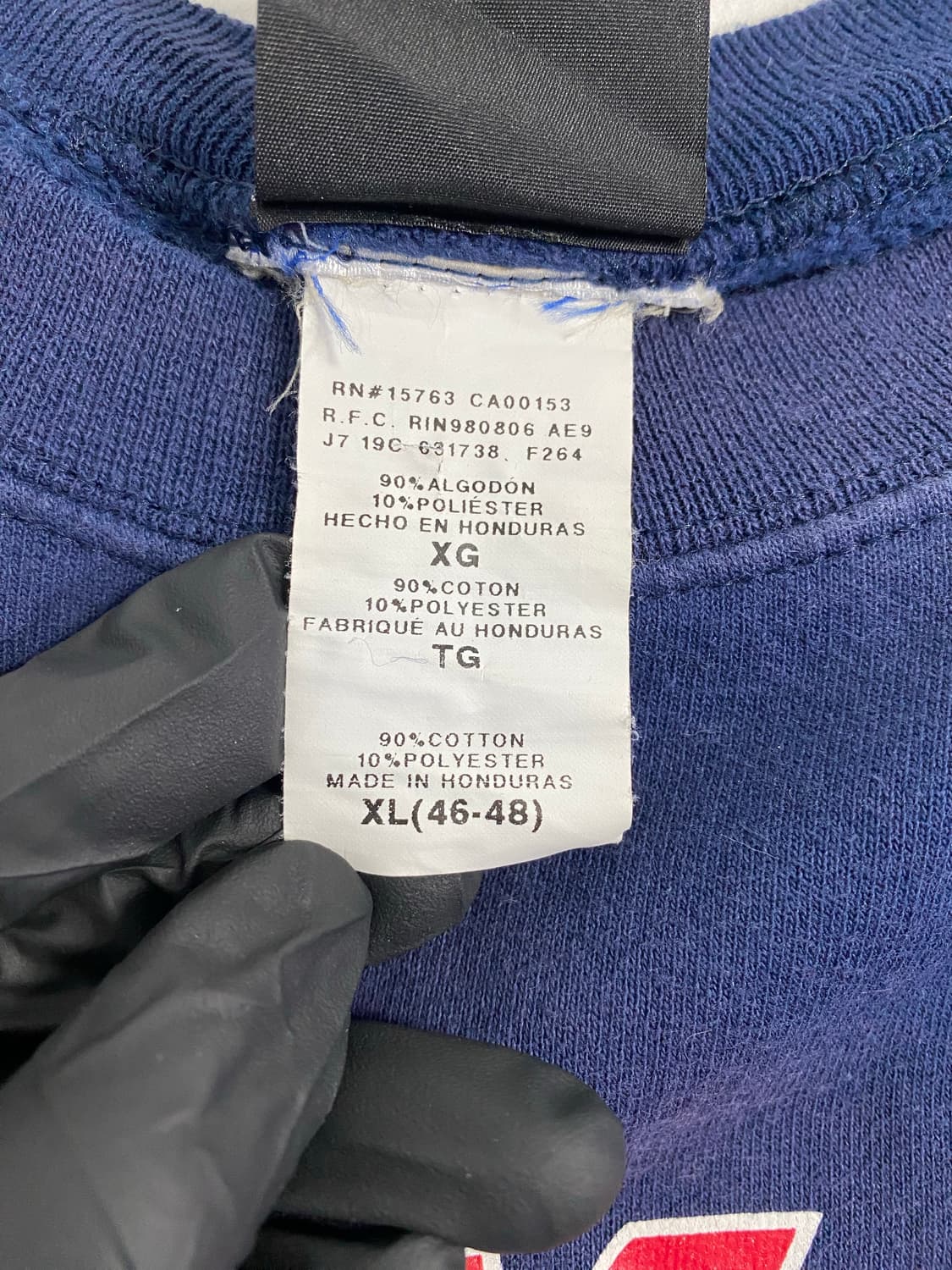 트레셔 맨투맨 네이비 XL <629> 상품이미지7