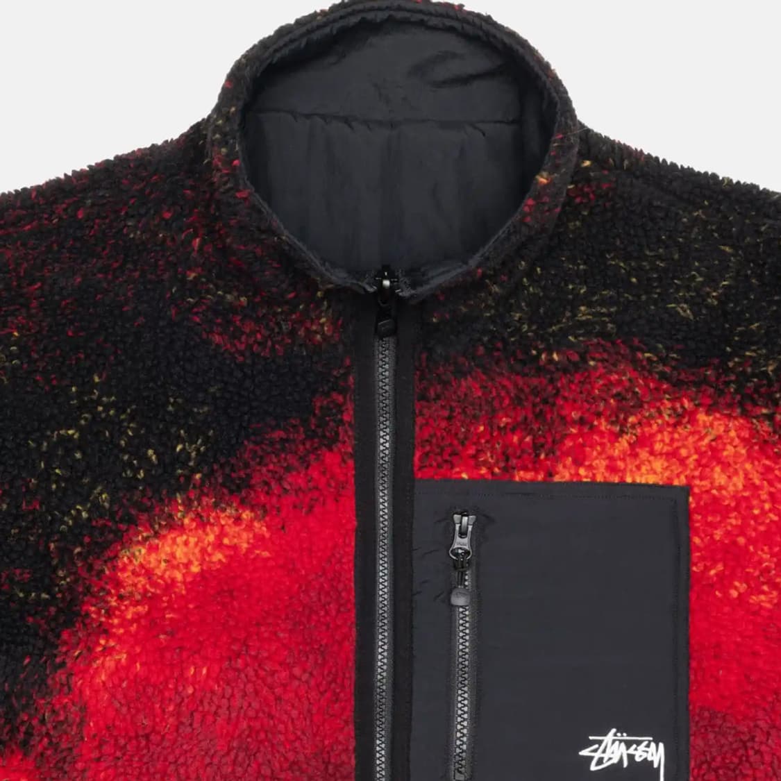 새상품 스투시 쉐르파 리버시블 자켓 후리스 상품이미지6