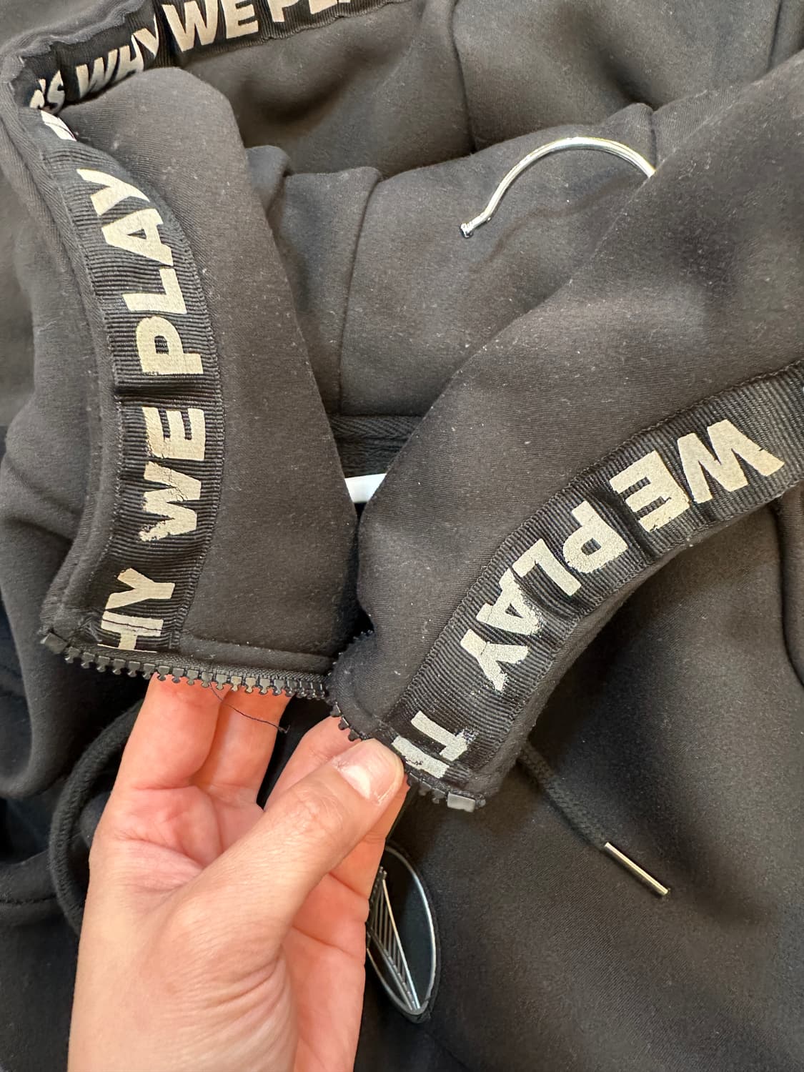 XL) NBA 블랙 아노락 후리스 기모 후드티 루즈핏 상품이미지5