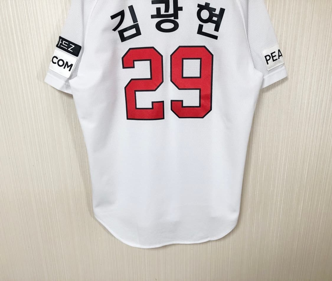 KBO 다이나핏 SSG랜더스 어센틱 홈유니폼 M(95) #29 김광현 상품이미지10