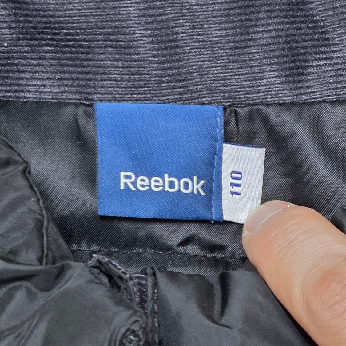 Reebok 리복 경량 패딩조끼 블랙 110  상품이미지3