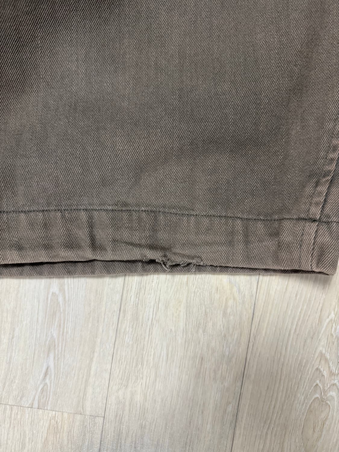 해칭룸 밀팬츠 워시드올리브 3사이즈(M) 상품이미지4