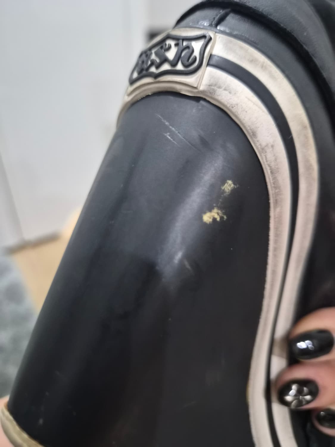 Ash 웨지힐 가죽(올블랙) 상품이미지7