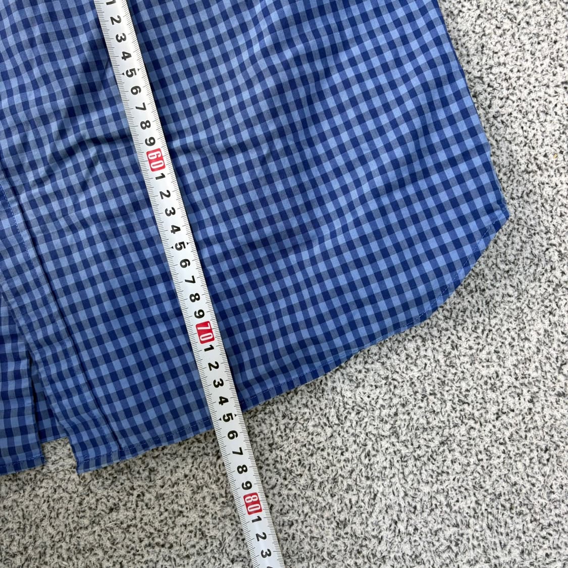 L 라코스테 남성 체크 긴팔 셔츠 남방 0423J 상품이미지7