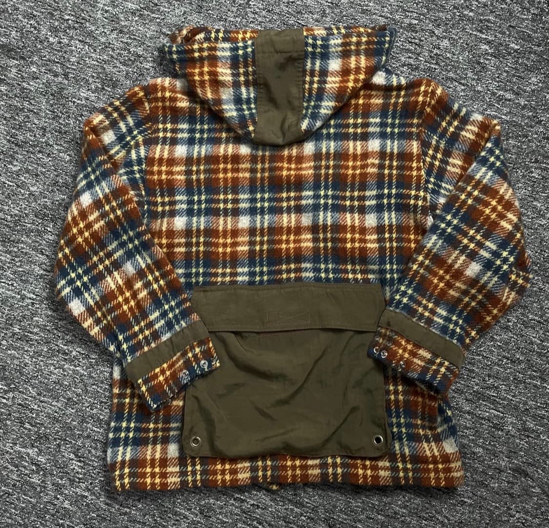 아메리칸 빈티지 타탄체크 백 포켓 후리스 자켓  상품이미지3