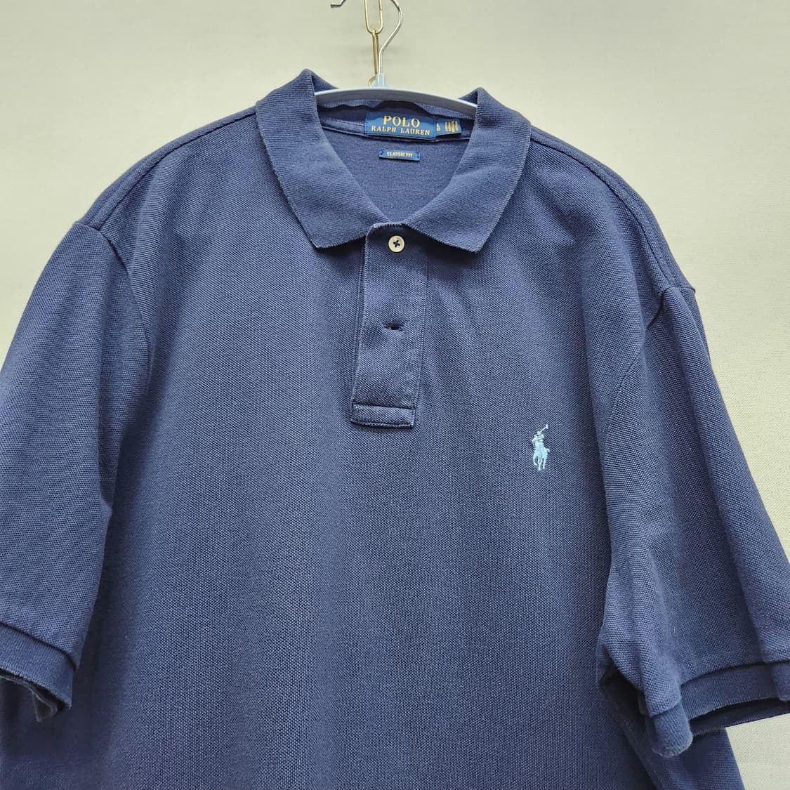 폴로랄프로렌 로고자수 반팔카라 L(XL) 상품이미지2