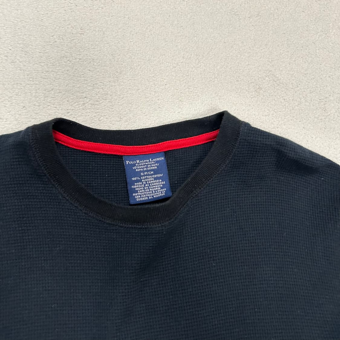Polo Black Waffle Knit  상품이미지6
