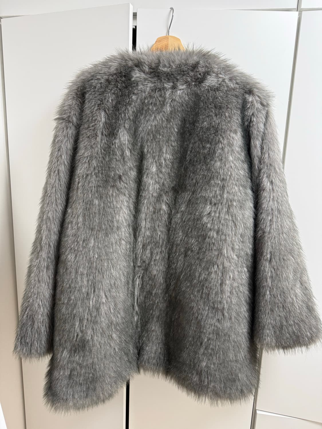 플리즈프로젝트 퍼 자켓 그레이 상품이미지7