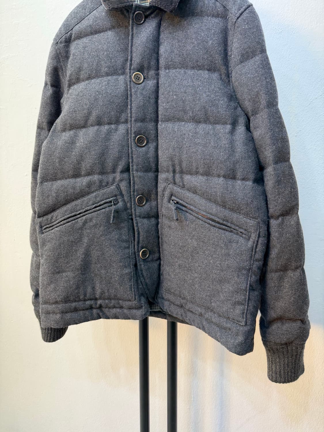 매장판정품) 아스페시 남성 다운 패딩 자켓 M 상품이미지3