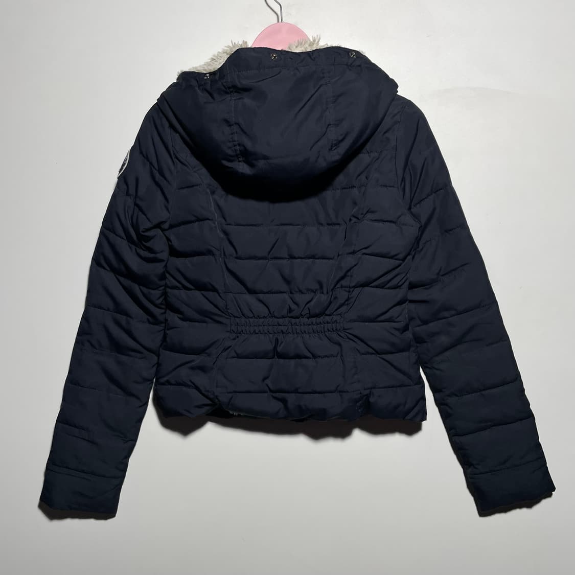 아베크롬비 네이비 후드 패딩 점퍼 상품이미지3