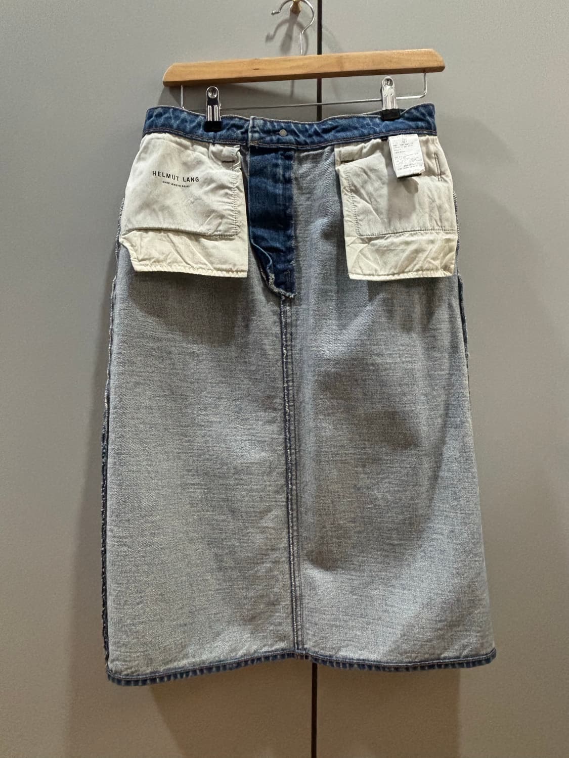 헬무트 랭 데님 스커트 상품이미지4