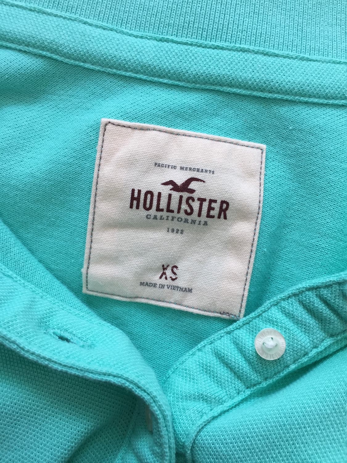 Hollister Mint Polo T-Shirt 상품이미지6