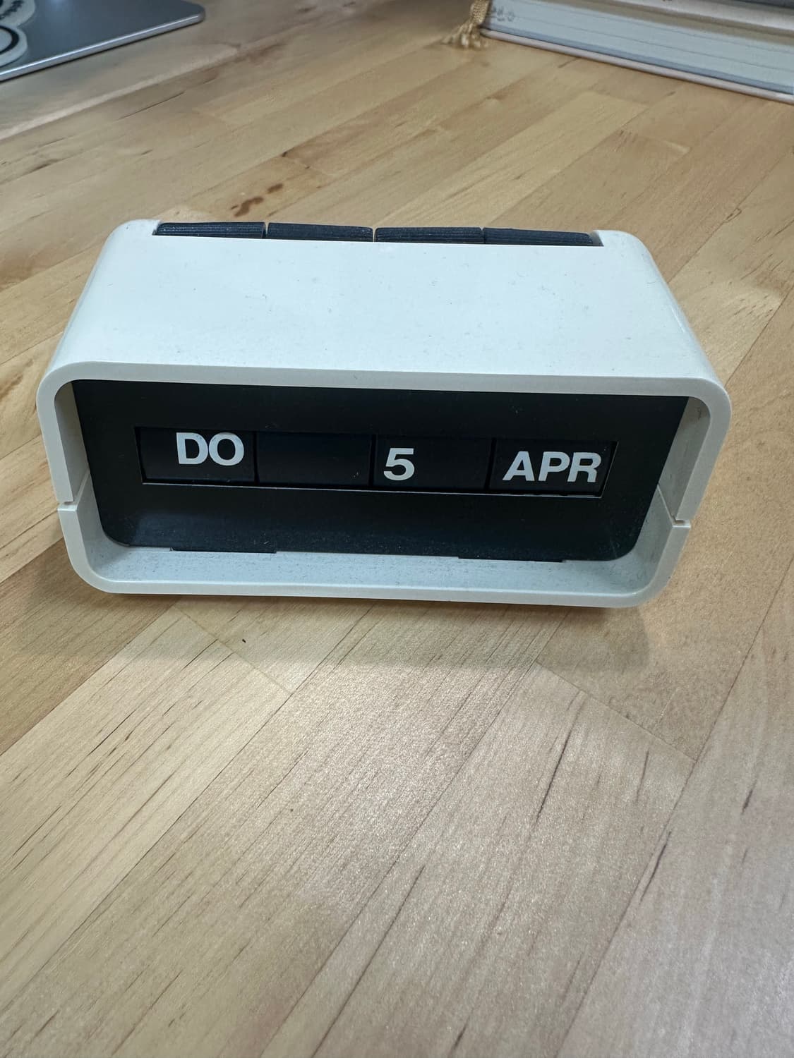 (Vintage) 70s arlac dati 아이보리 만년달력 독일 상품이미지3