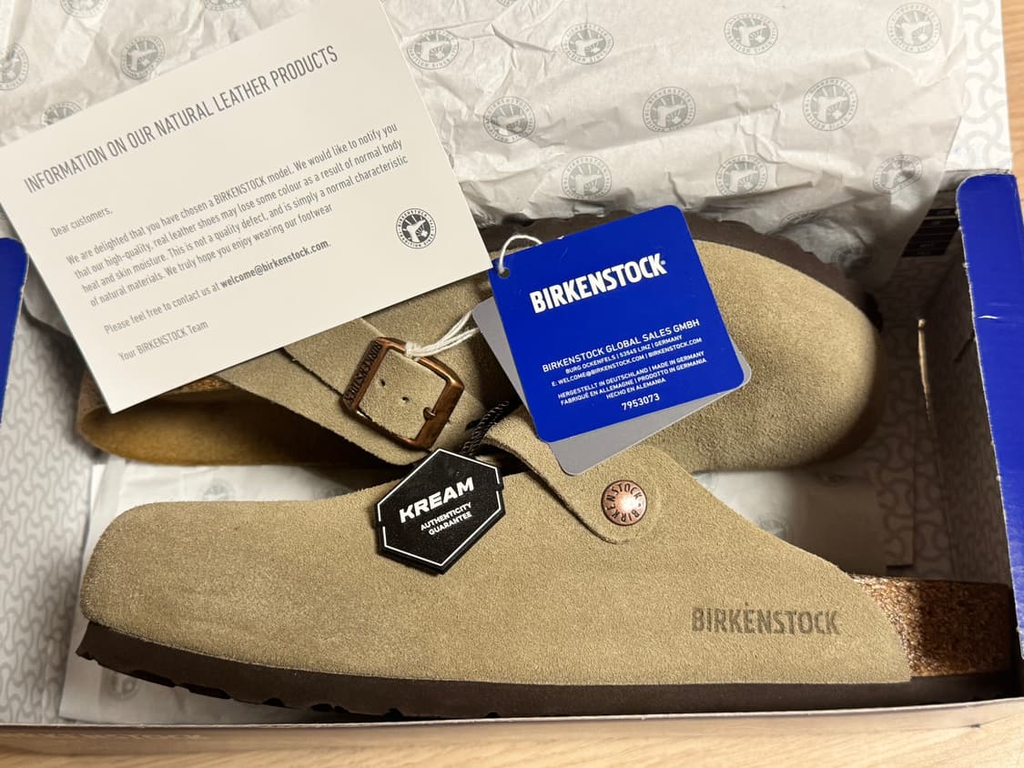 버켄스탁 보스턴 소프트 풋베드 (파우페/토프) 레귤러 40/260~265 상품이미지1