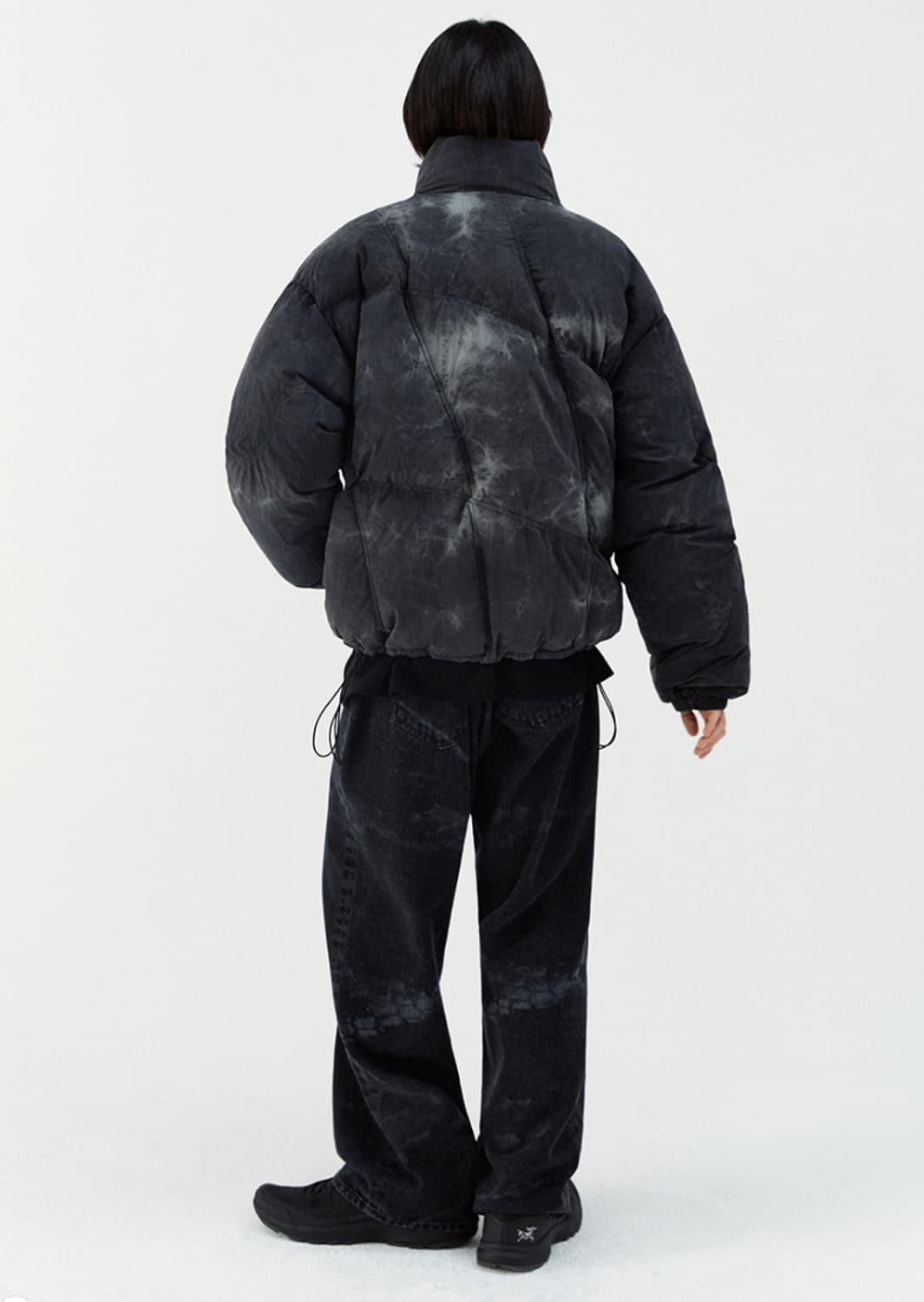 L 비바스튜디오 다운 80:20 패딩 무광 블랙 체감XL 100~105 상품이미지7