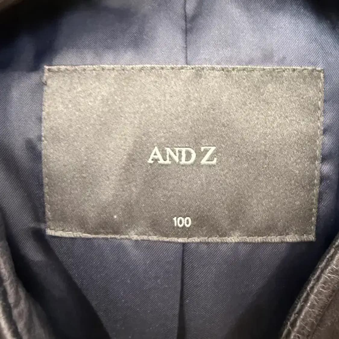 AND Z 지오지아양가죽 자켓 100 상품이미지4