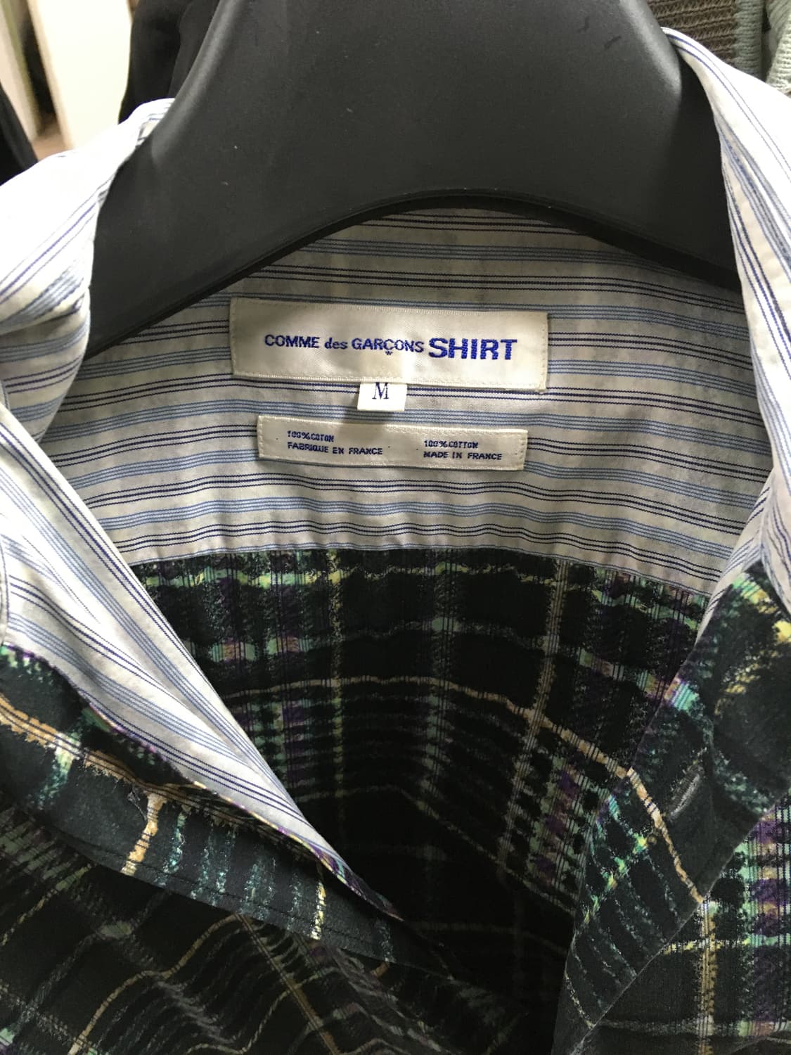 꼼데가르송 셔츠 라인 M 상품이미지5