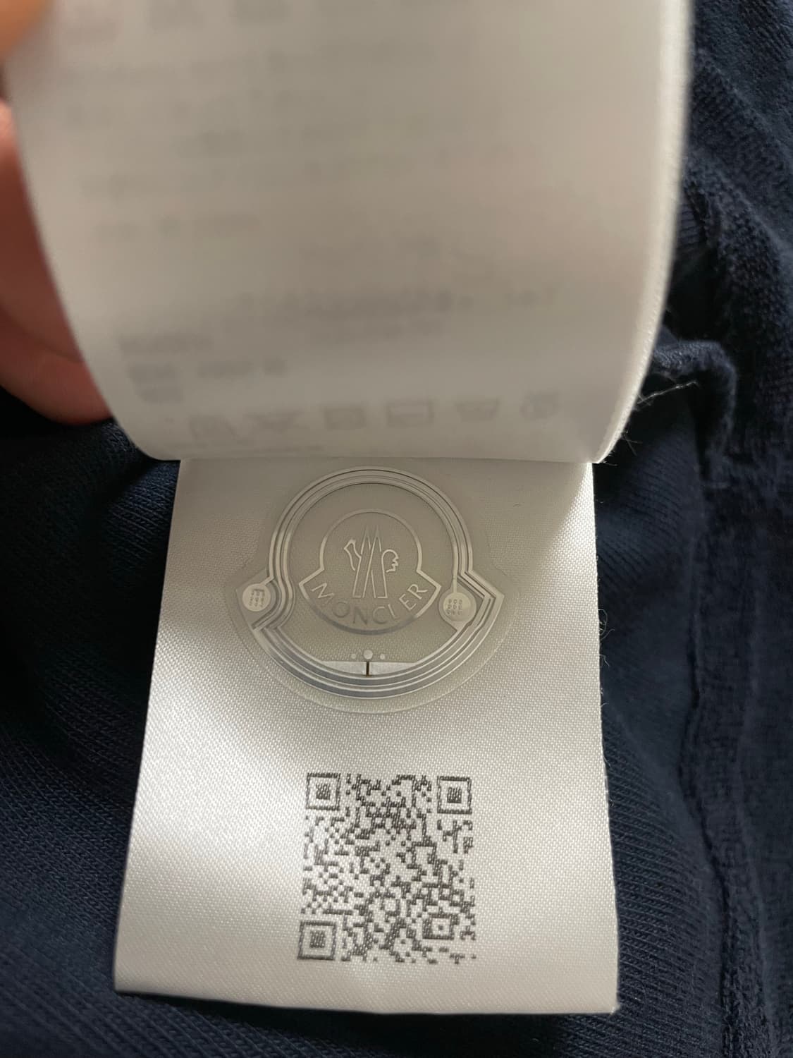 몽클레어 코튼테리 폴로 티셔츠 XXXL 상품이미지9