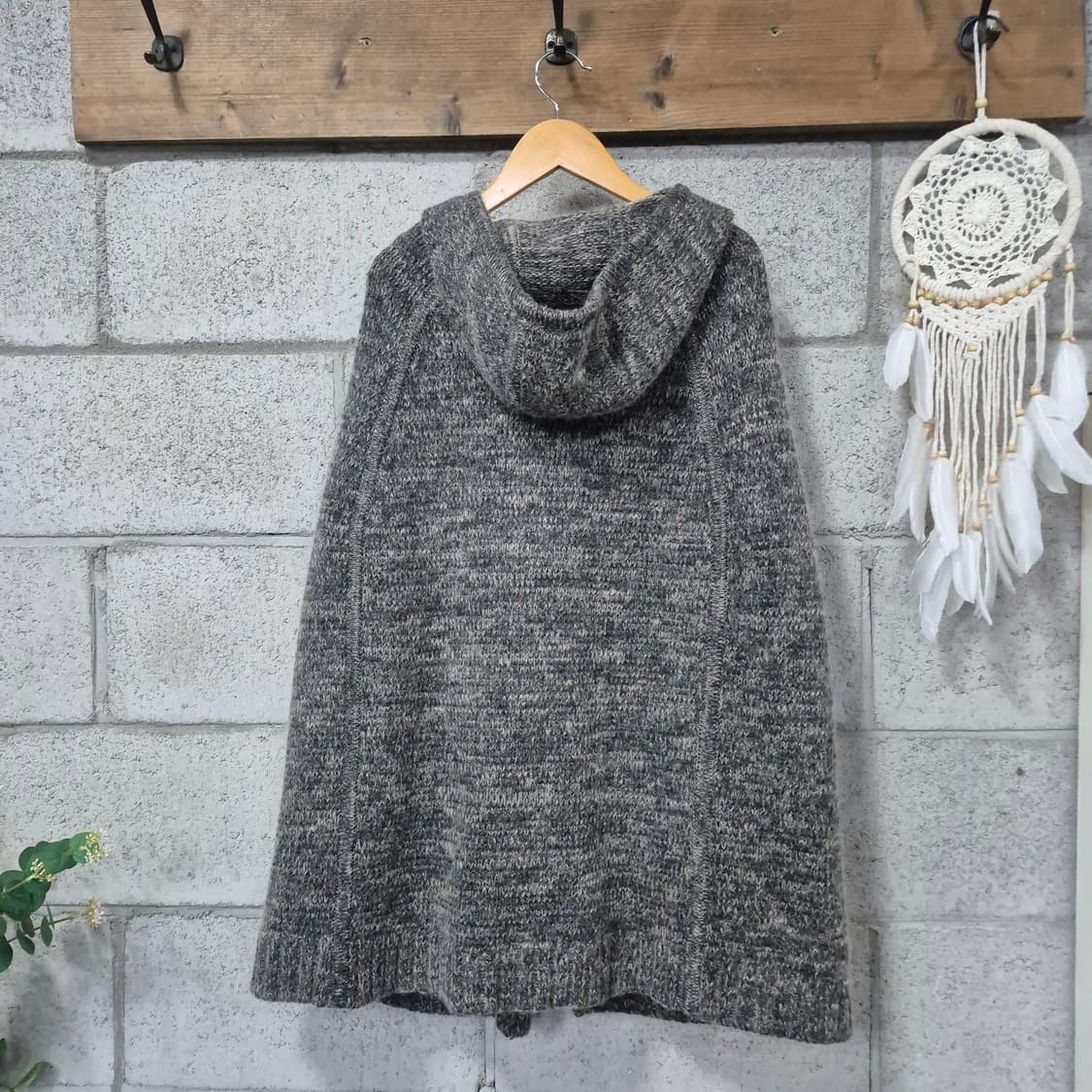 마쥬 니트 케이프 코트 상품이미지7