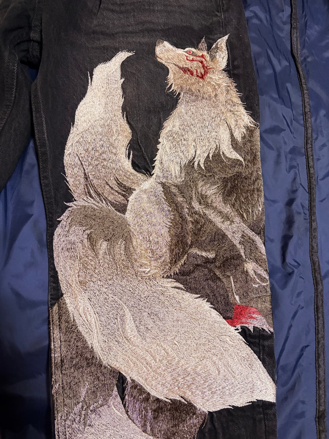 카라쿠리 타마시 청바지 상품이미지2