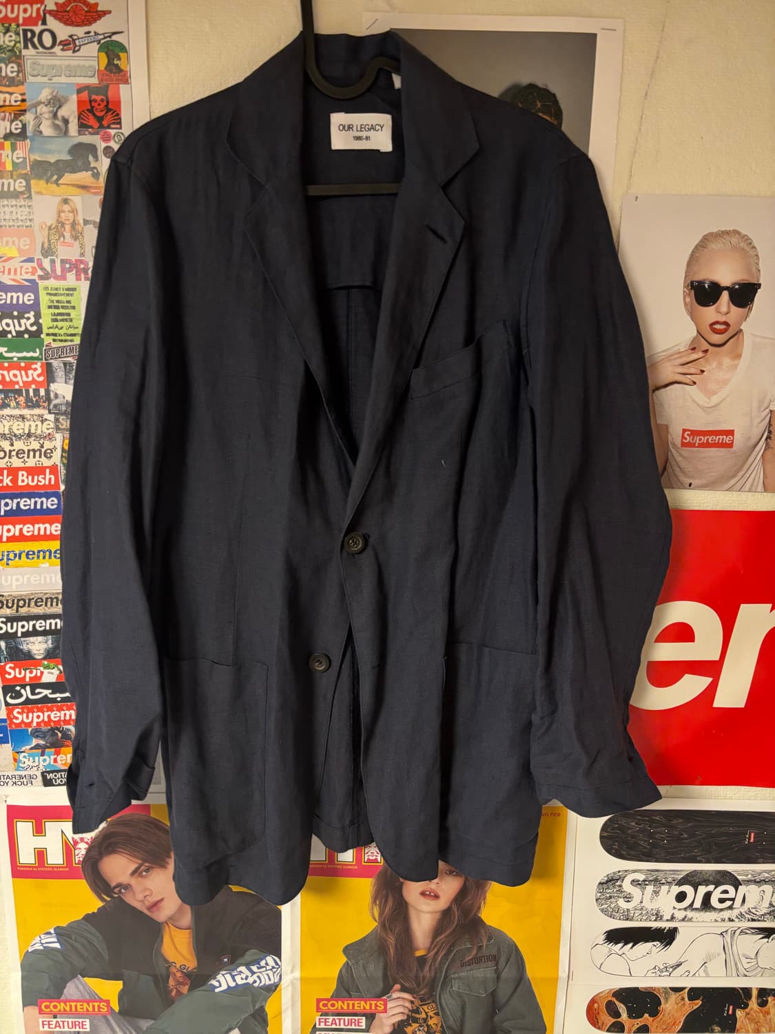 아워레가시 린넨 블레이저 상품이미지1