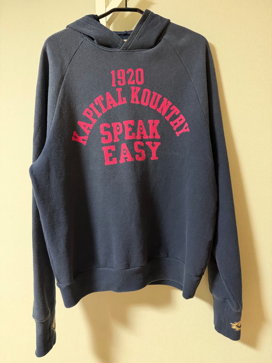 Kapital 캐피탈 스피크이지 후드 네이비 상품이미지2