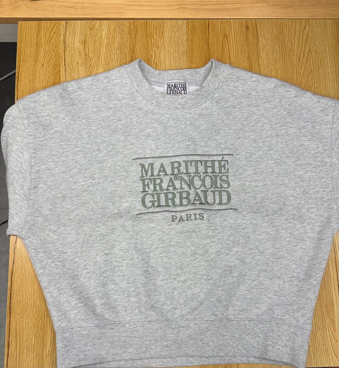 [S]마리떼 프랑소와 저버 맨투맨 회색 상품이미지1