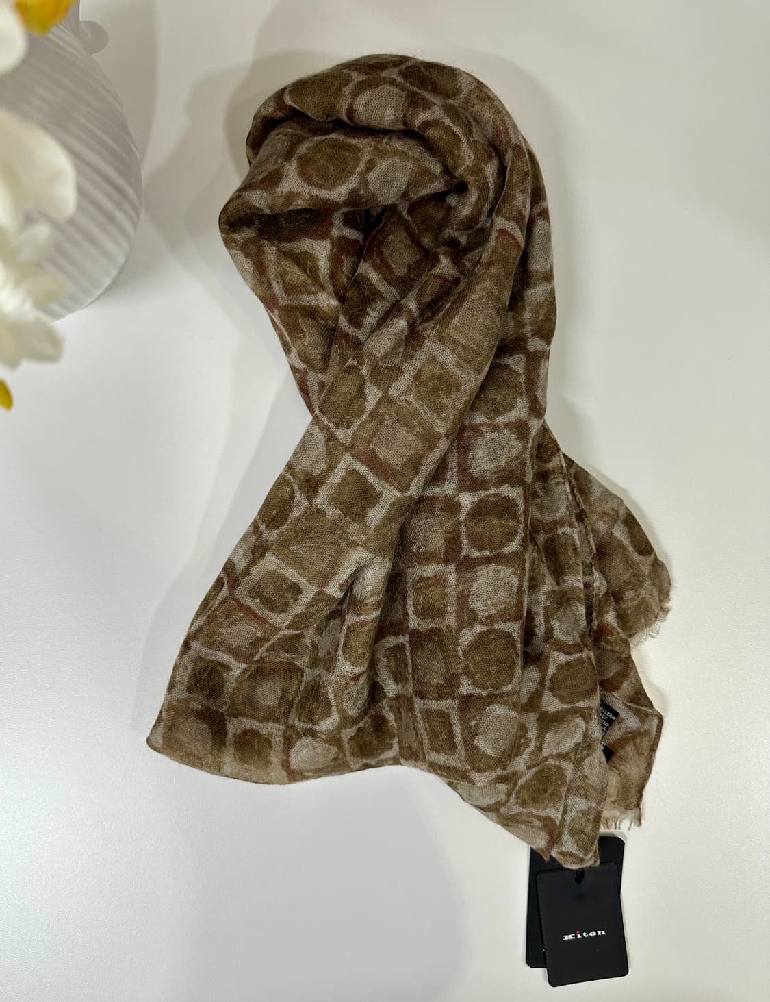 키톤 캐시미어 100% 스카프 머플러 새상품 상품이미지2
