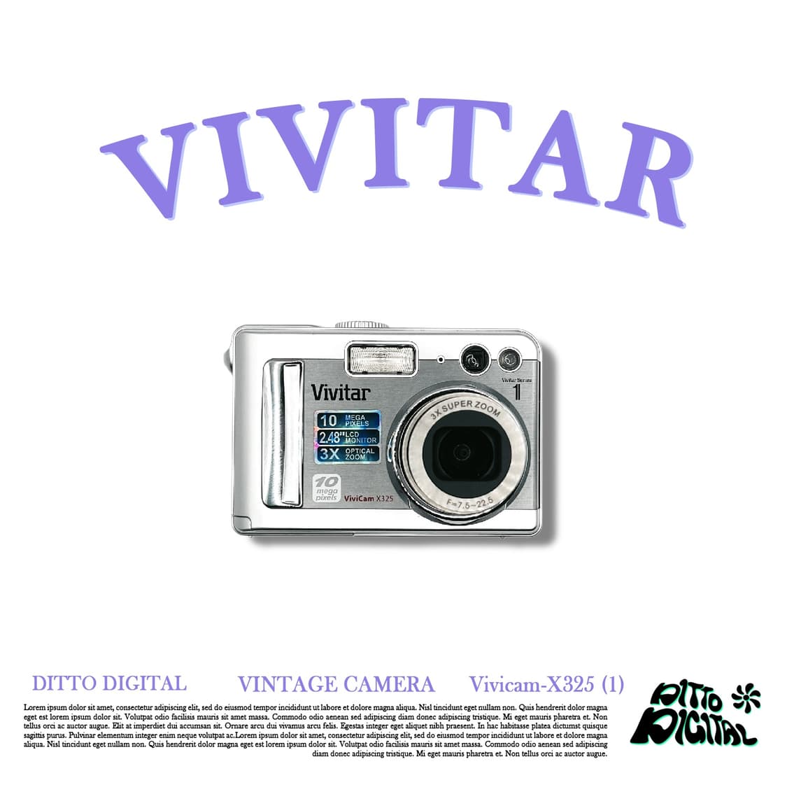Vivitar vivicam-X325디카 상품이미지1