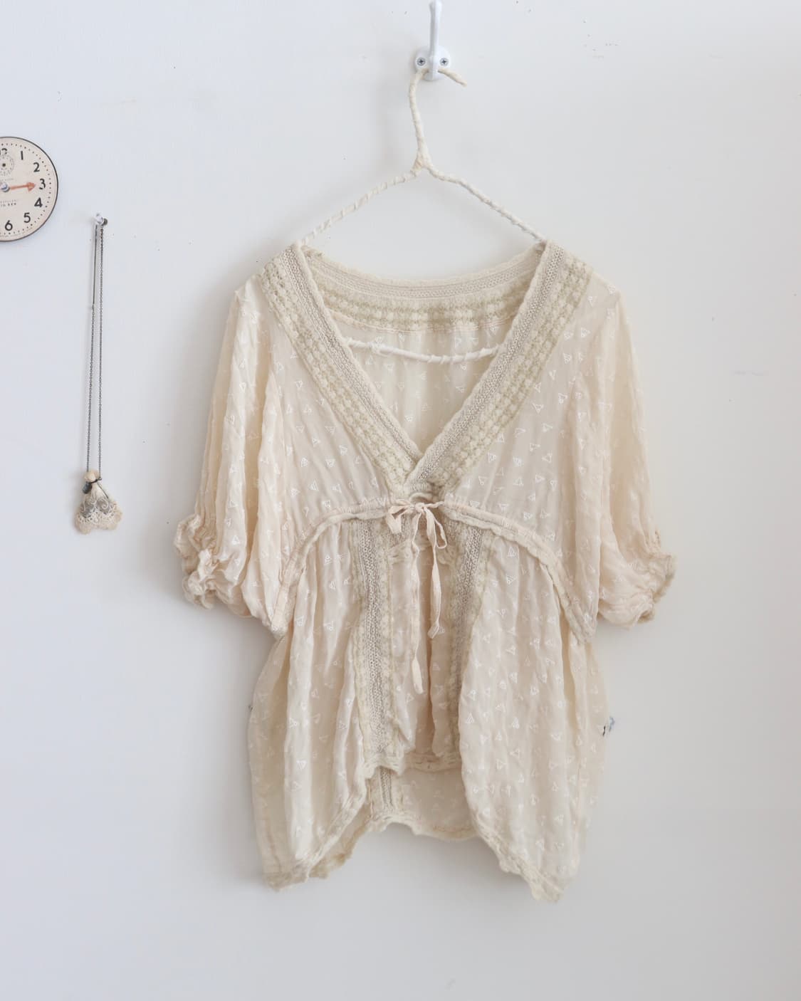 [Tsumori Chisato] Mixed Texture Blouse 상품이미지9