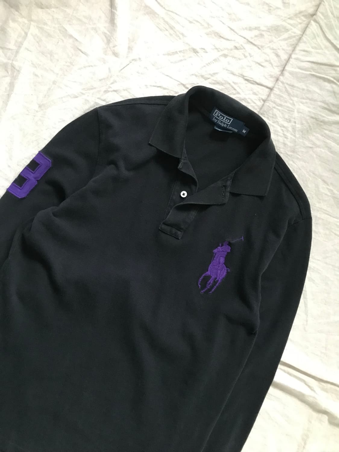 폴로 랄프로렌 빅포니로고 긴팔 카라티 상품이미지6