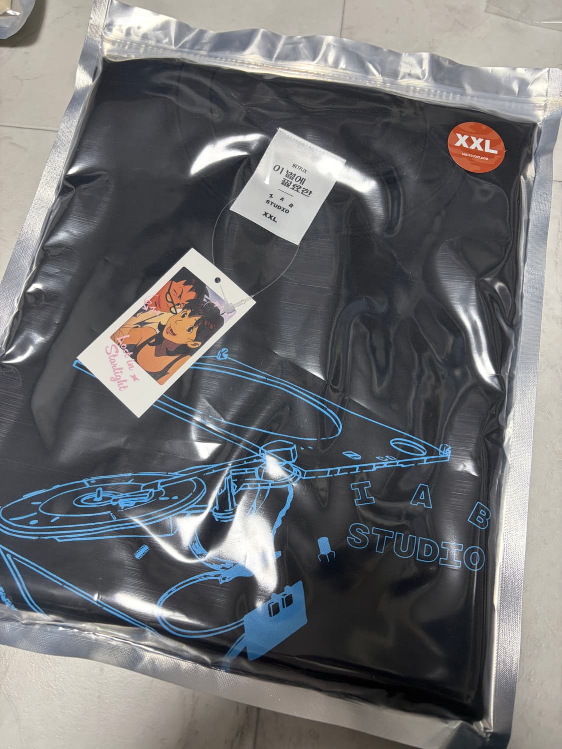 아이앱 스튜디오 x 이 별에 필요한 제이 롱슬리브 블랙 사이언 상품이미지4