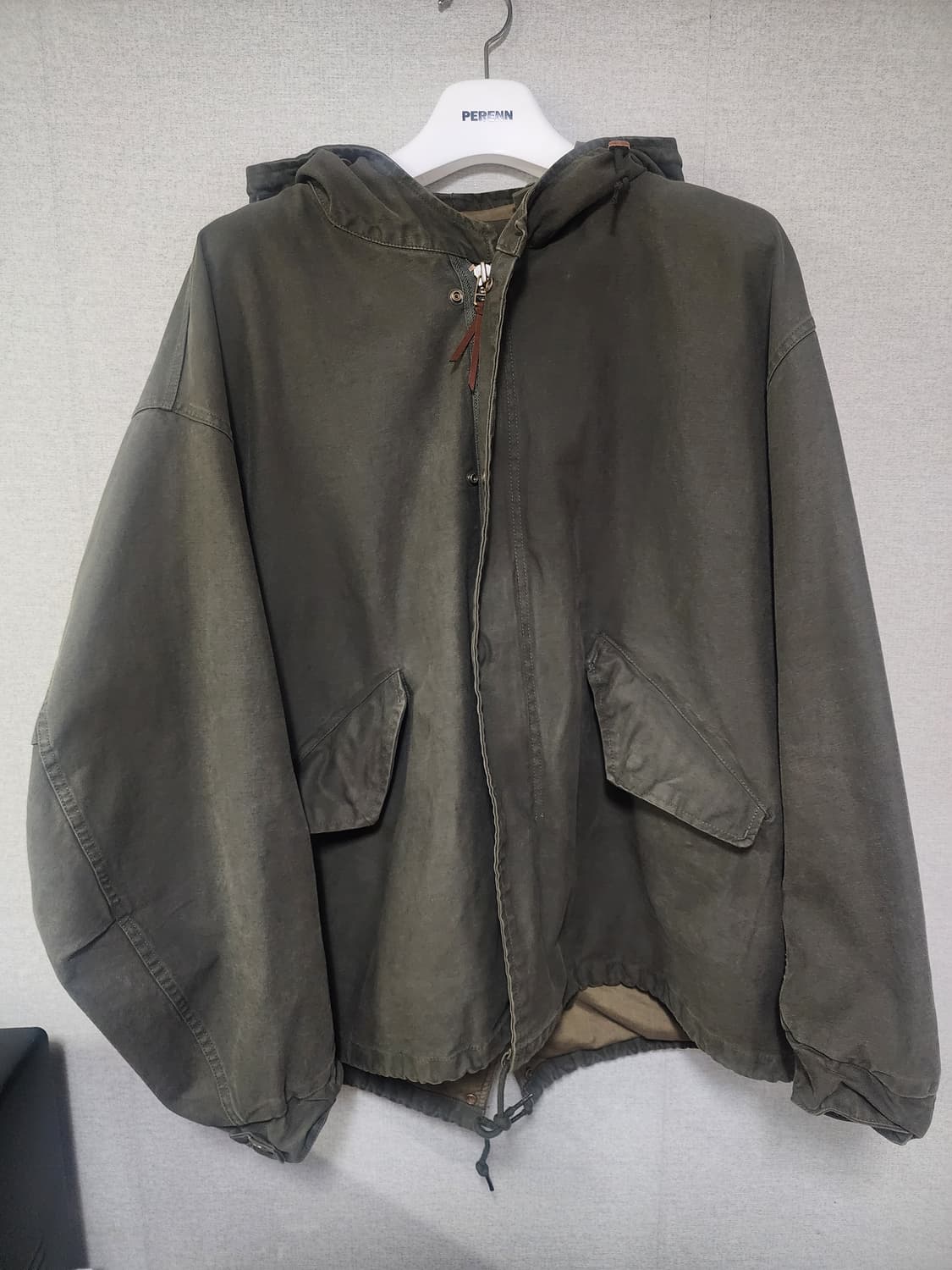 [3] 퍼렌 M51 숏파카 올리브 상품이미지1