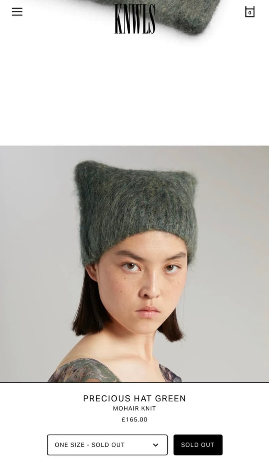 KNWLS 뉴진스 고양이 비니 상품이미지6