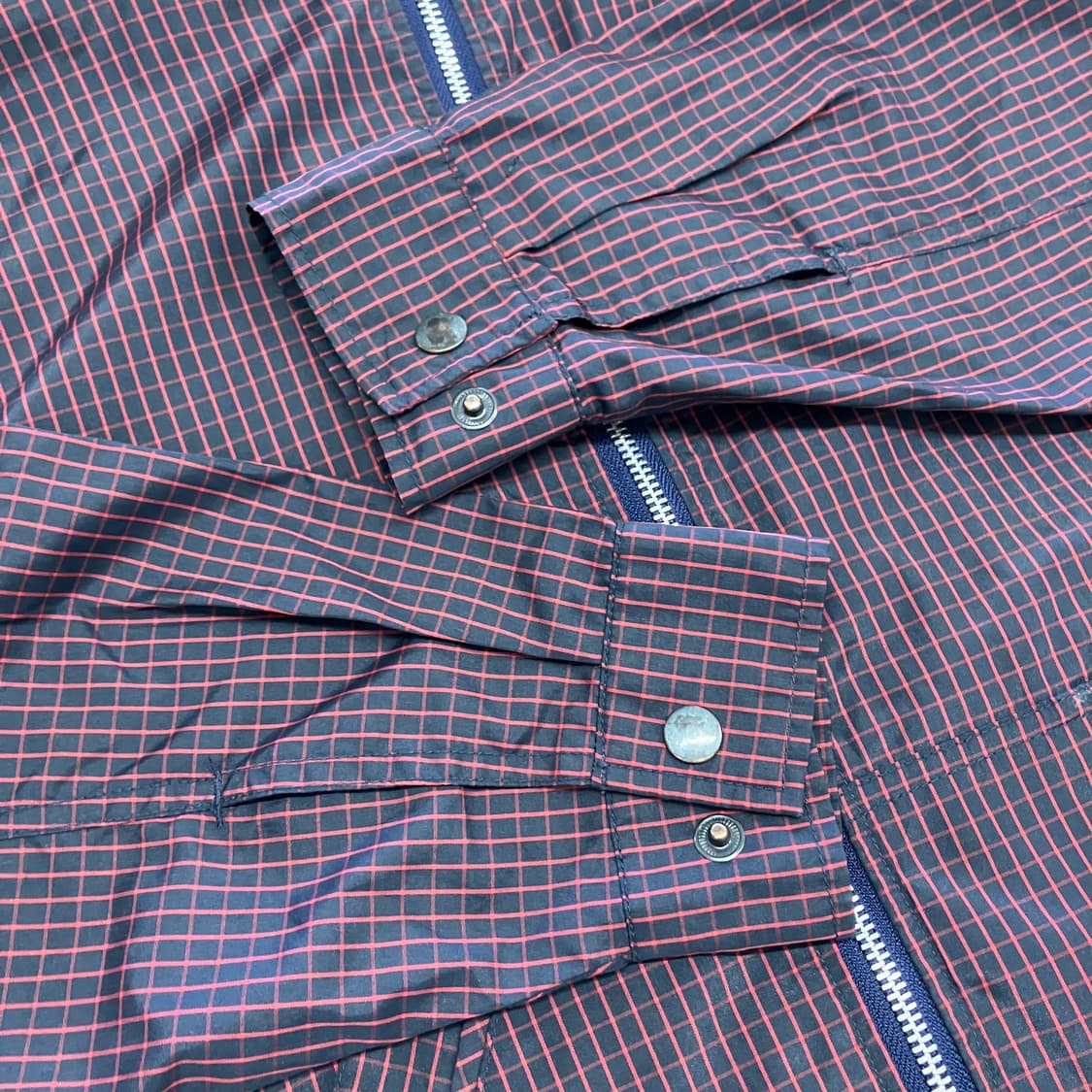 N243 컬럼비아 체크 바람막이 자켓 콜롬비아 빈티지 상품이미지9