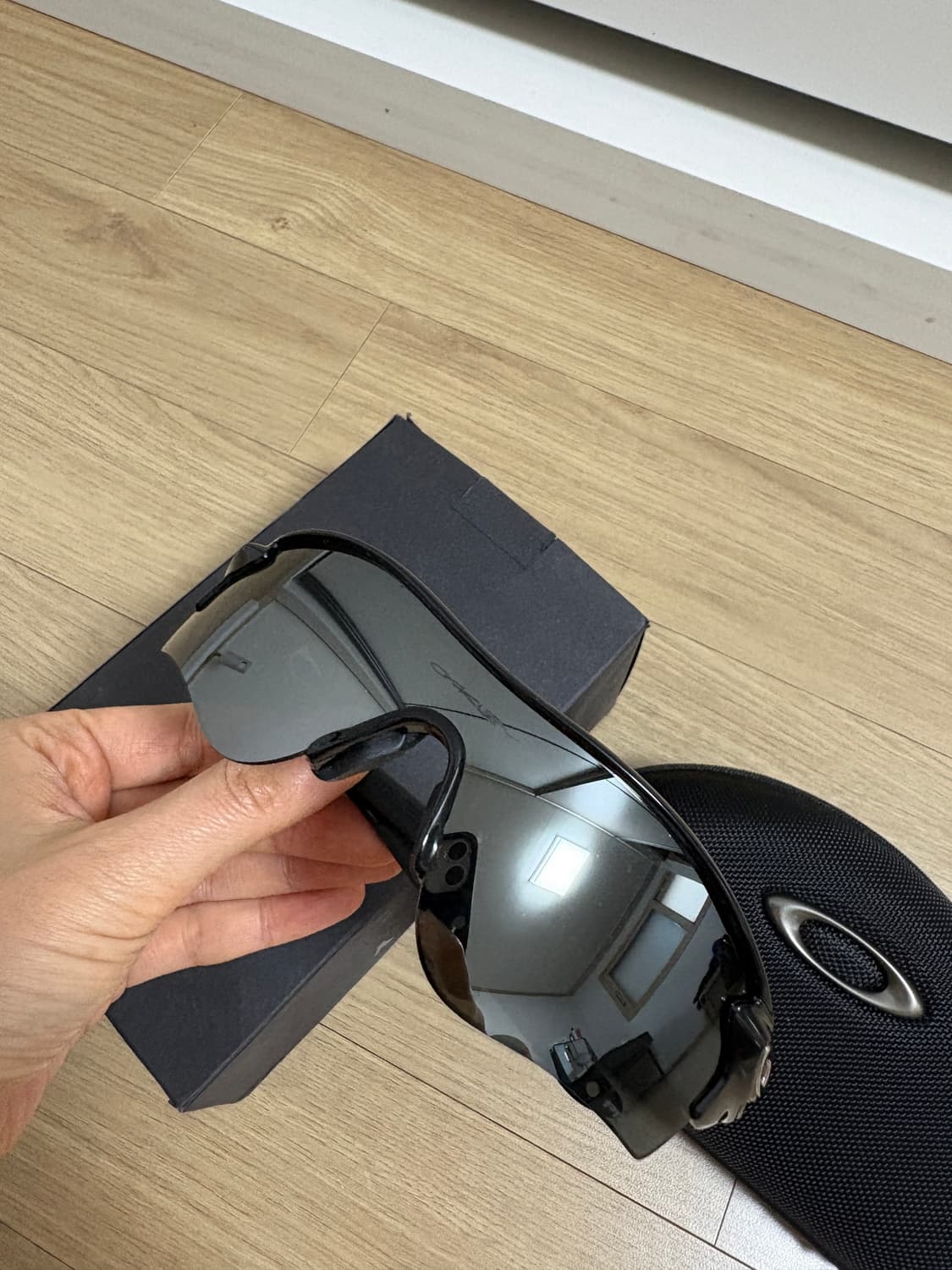 오클리 레이다락 (POLISHED BLACK/ PRIZM BLACK) 상품이미지1