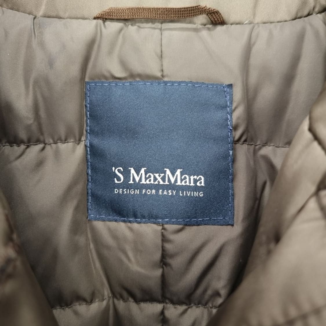 [막스마라] 벨티드 숏 트렌치 경량 패딩 자켓 P01289 상품이미지6