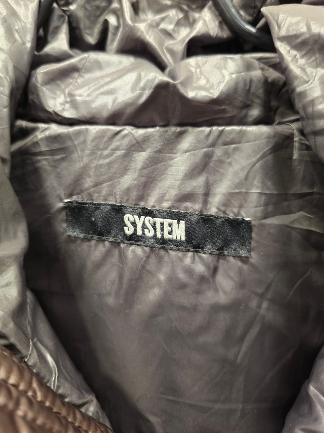 한섬 시스템 SYSTEM 구스다운패딩 조끼 55~66 상품이미지6