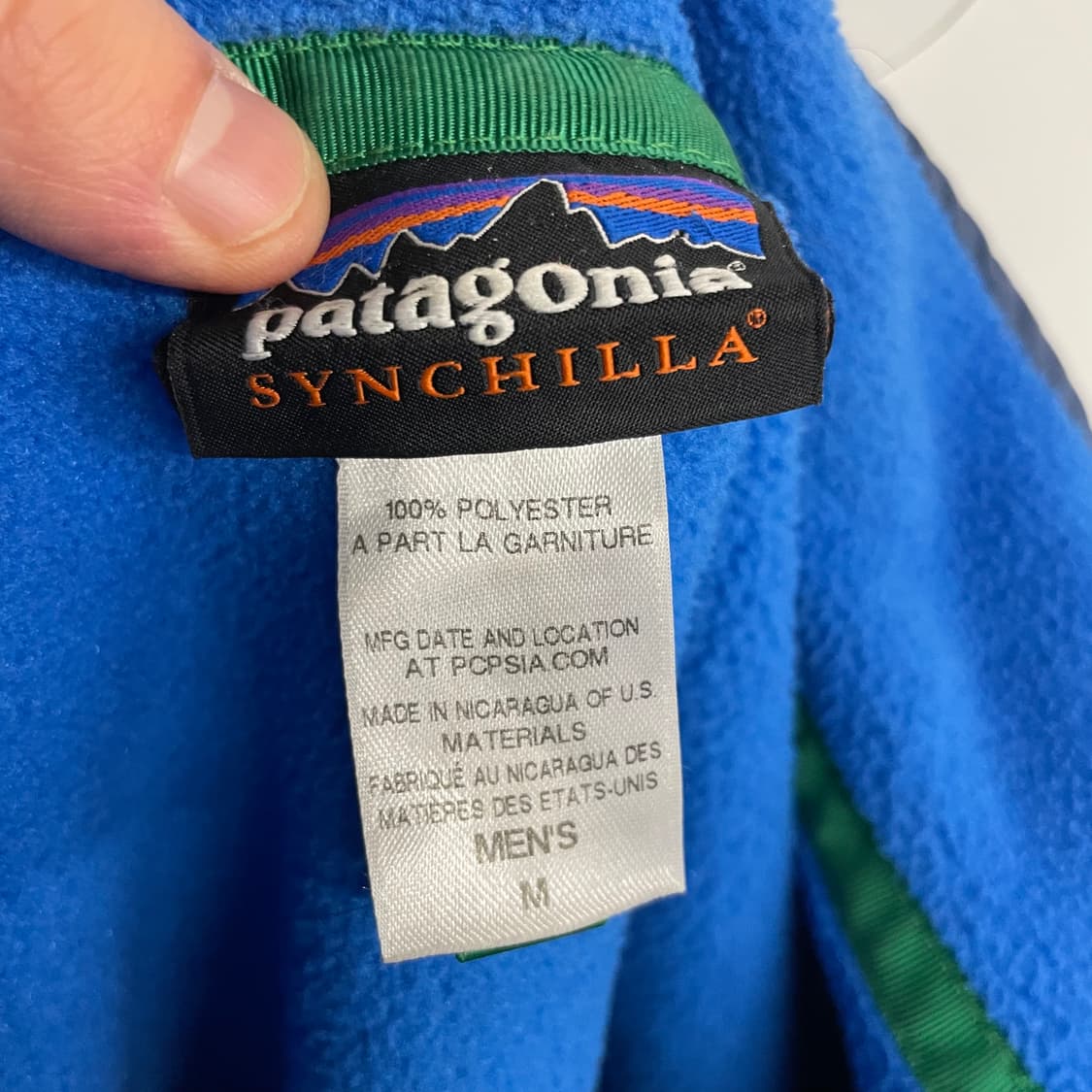 파타고니아 신칠라 플리스 스냅티 풀오버 상품이미지8