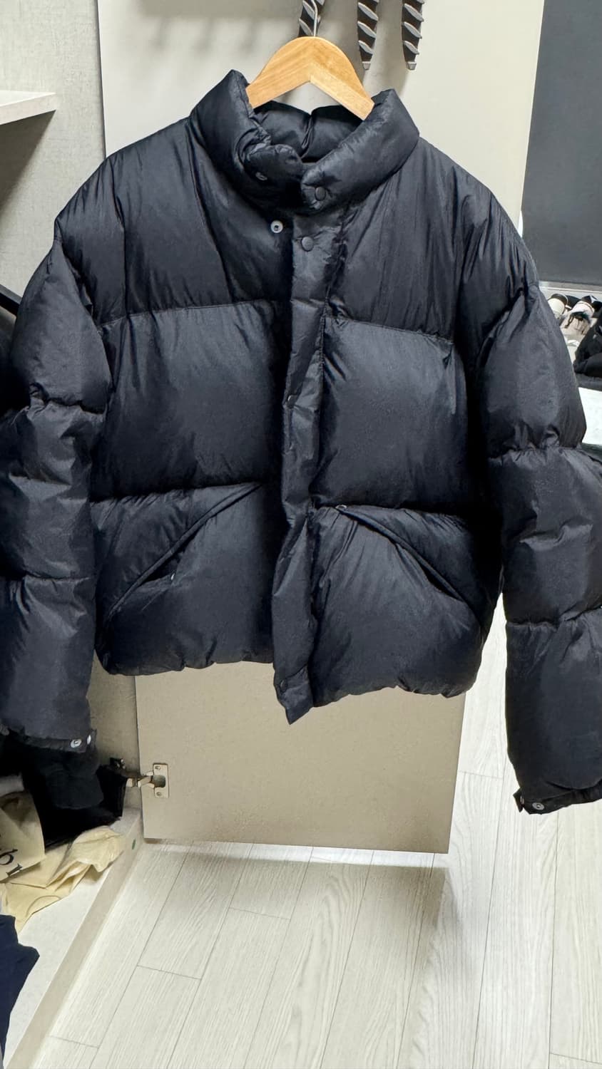 쿠어 덕다운 숏패딩 상품이미지1