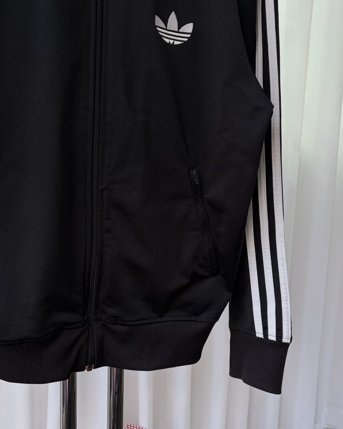 [L]아디다스 구형 파이어버드 블랙 트랙탑 져지 상품이미지5