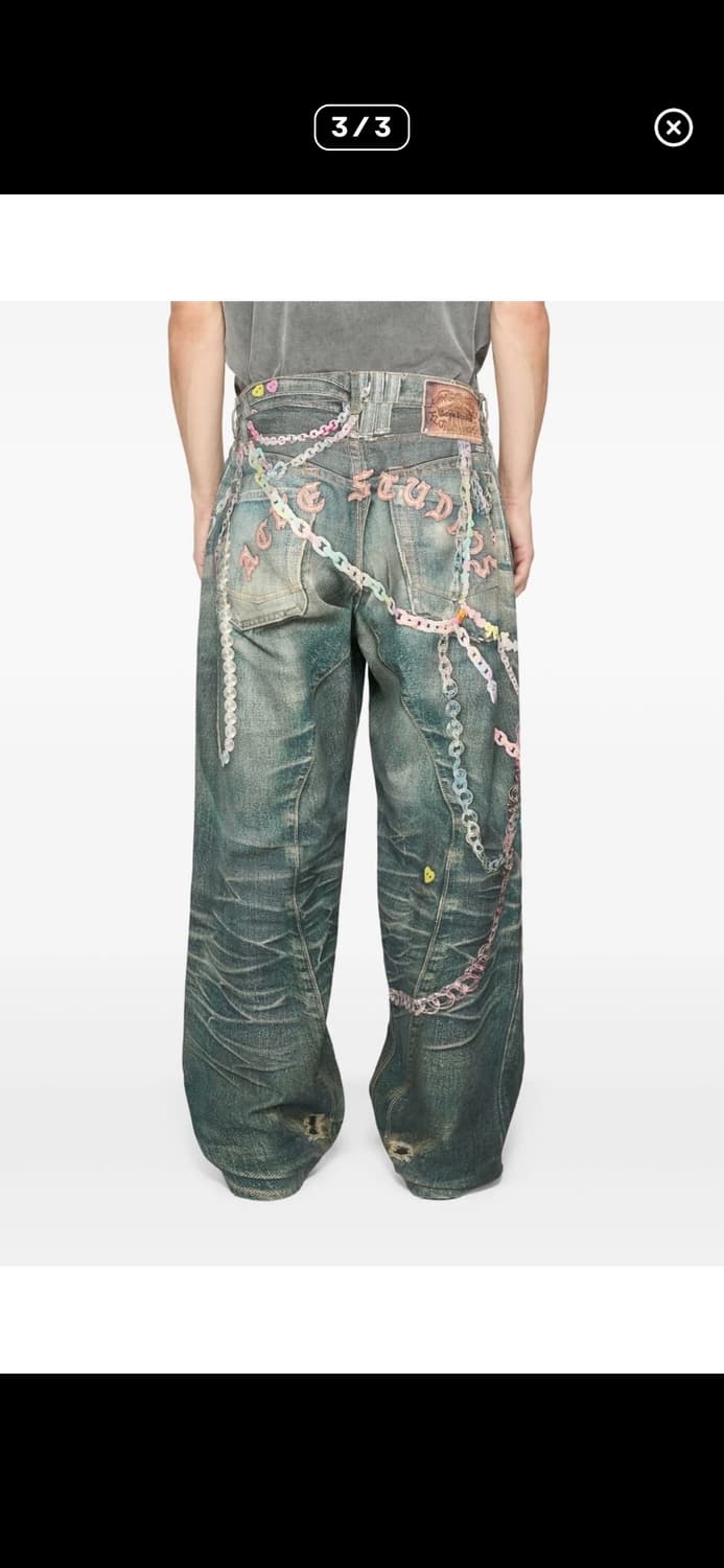 Acne Studios 프린트 데님 (34) 상품이미지2