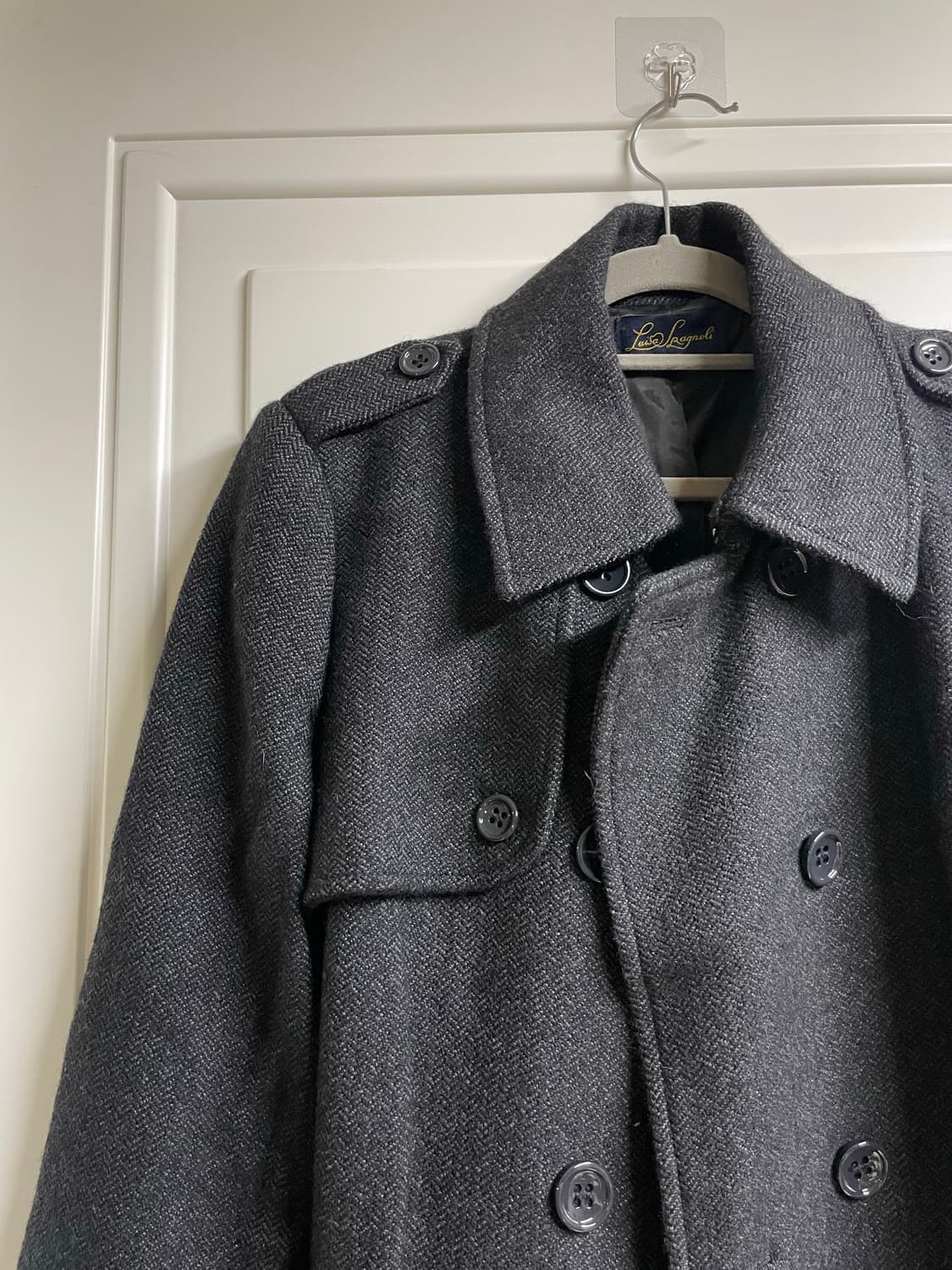 루이자 스파뇰리 100% 버진 울 트렌치 코트 상품이미지4