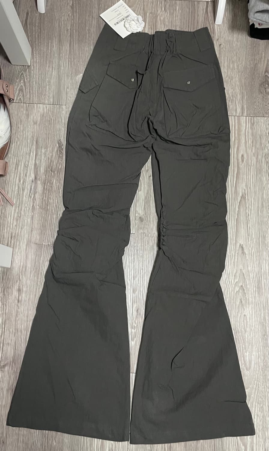 나체 EXPOSURE ZIP DETAIL PANTS 차콜 0사이즈 상품이미지7