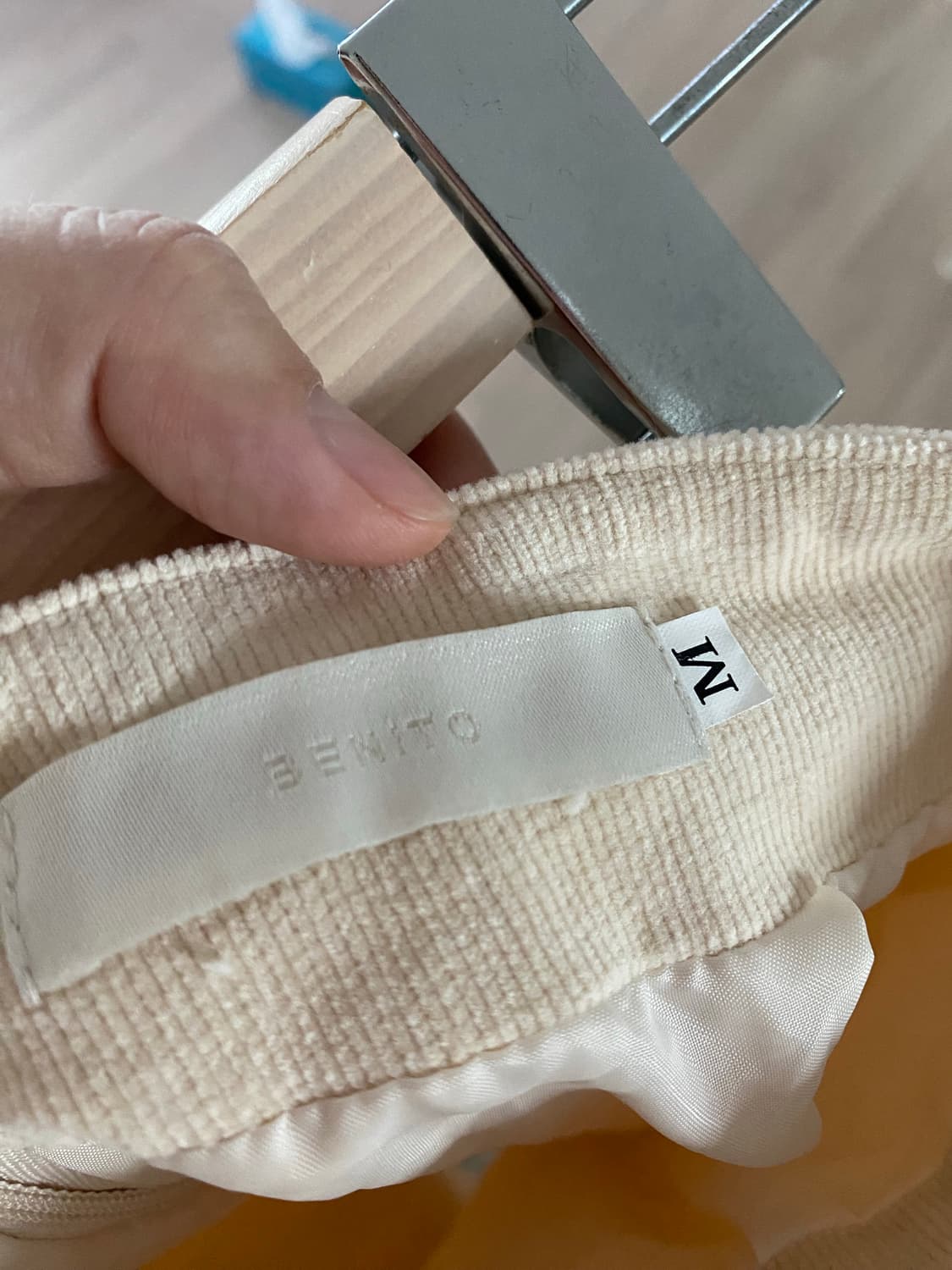 베니토 코듀로이 스커트 치마 상품이미지3