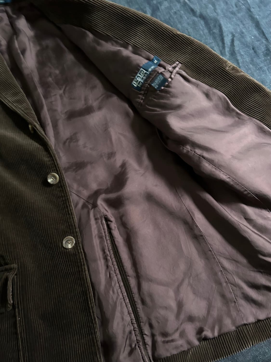 90s 폴로 랄프로렌 코듀로이 블레이저 Made in Macau 상품이미지8